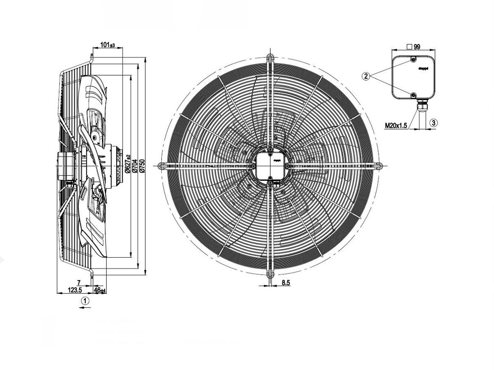 Quạt Ebm Papst- S4D630AR0101